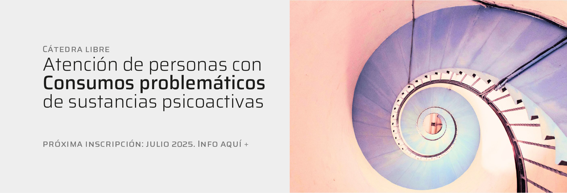 Conferencia Consumos problemáticos de sustancias psicoactivas